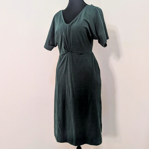 Pact Dresses & Skirts - Pact Dark Green Midi Dress